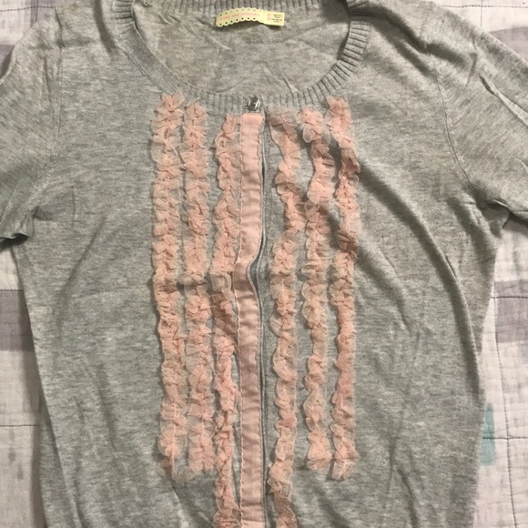 Pins & Needles Ruffle Cardigan - Picture 2 of 3